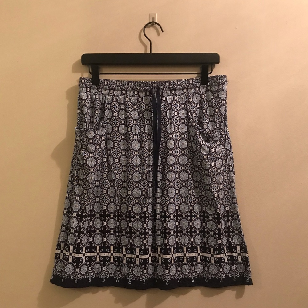 Max Studio Skirt, Women’s M, Blue